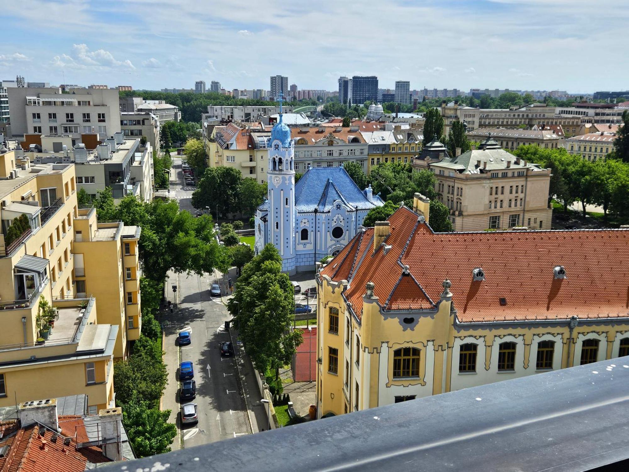 Panorama View Design Apt In Old Town - Free Parking Pressburg Exterior foto